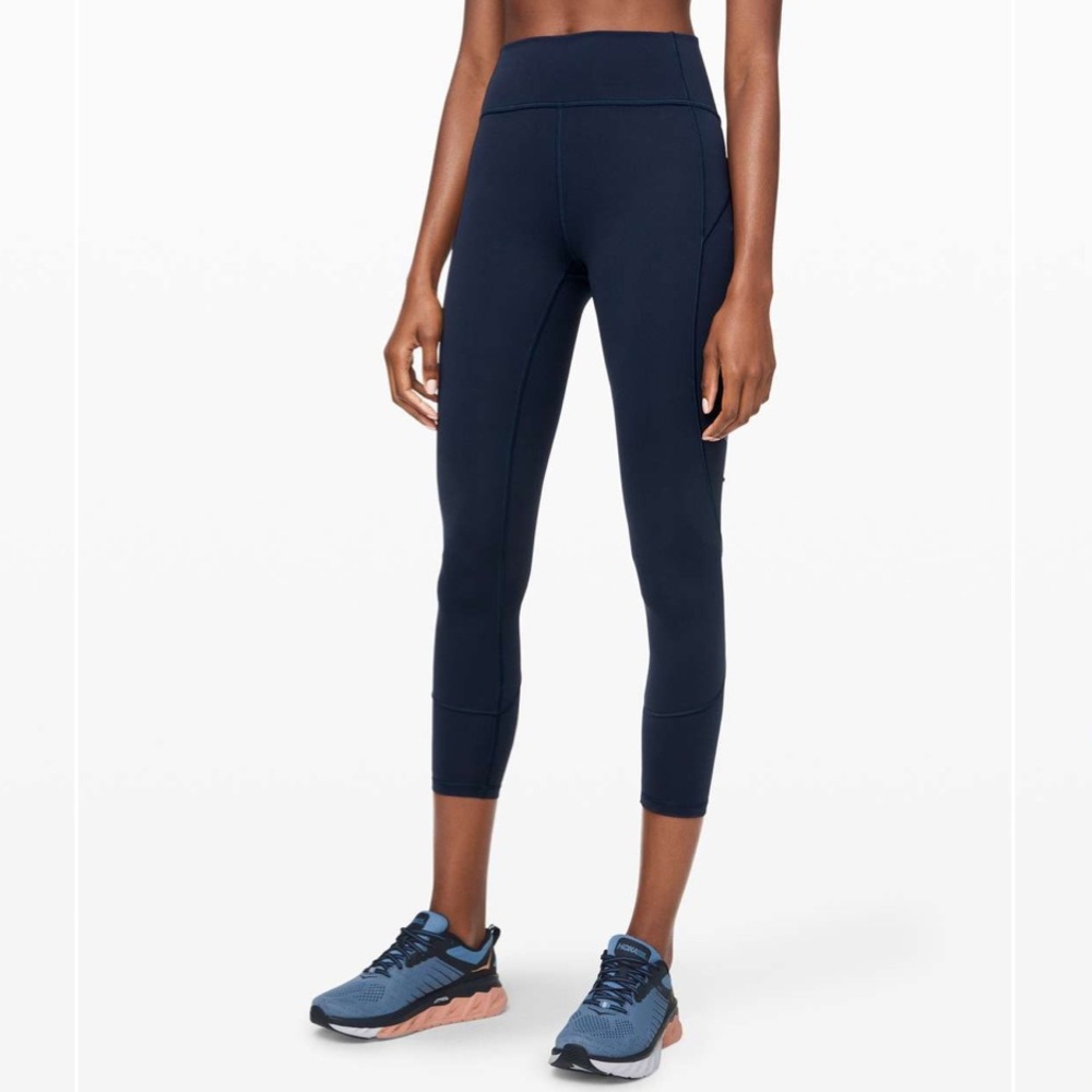Lululemon In Movement Tight 25" *Everlux - True Navy